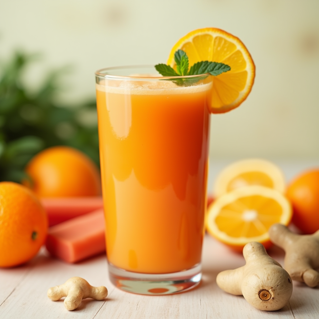 Carrot-Ginger Slimming Juice